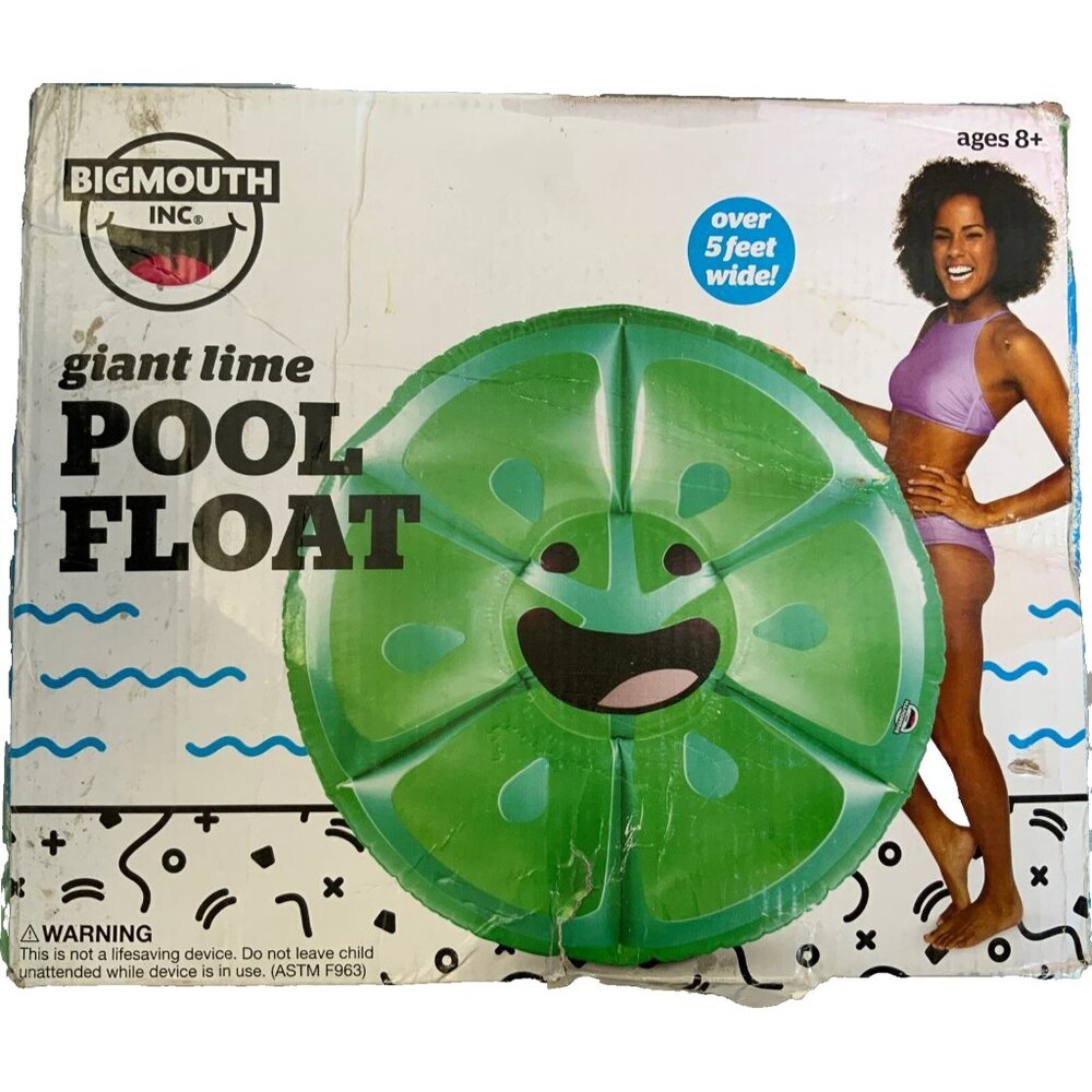 BigMouth Toys Pool Float - Large Lime